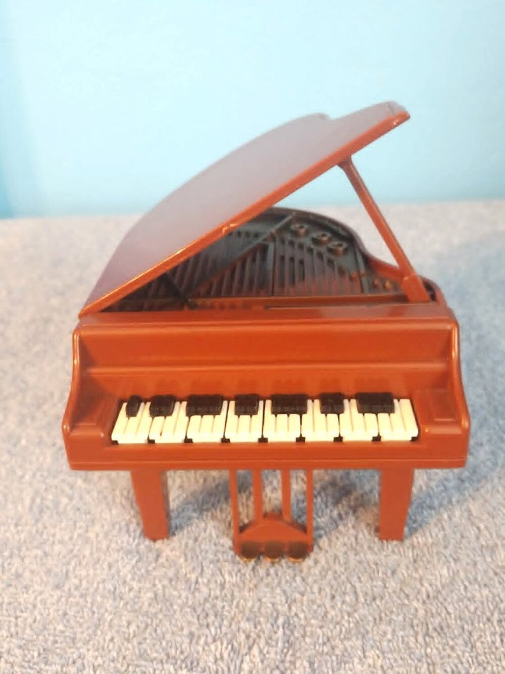 Fisher Price Loving Family Special Edition Townhouse Grand Piano 2000 Works!